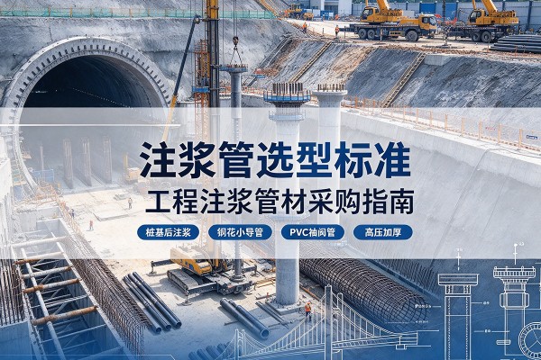 阜平注浆管选型标准