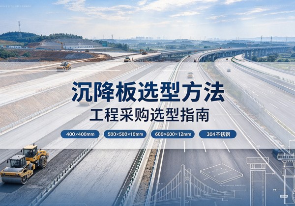 阜平沉降板选择方法
